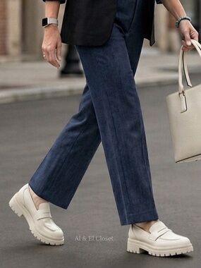 Beautiisoles by Robyn Shreiber Freddie Loafers Women’s 12 Off White Leather NIB